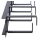 ExtraLink Organizer kabli 19" 1U (czarny) - 493062 - zdjęcie 5